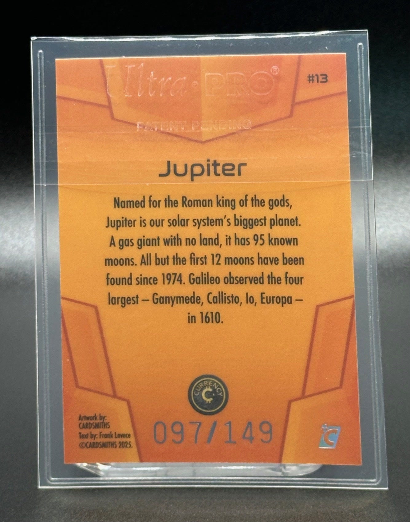 Cardsmiths Space - Galactic Edition - Jupiter #13 - Beryl 97/149