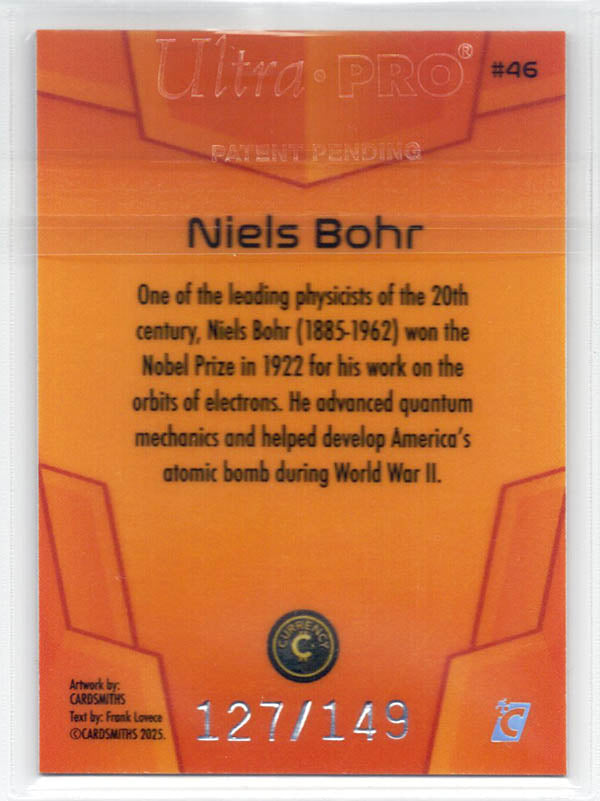 Cardsmiths Space - Galactic Edition - Niels Bohr #46 - Beryl 127/149