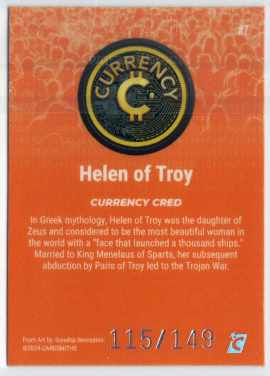 Cardsmiths Series 4 – Helen of Troy #7 – Beryl 115/149
