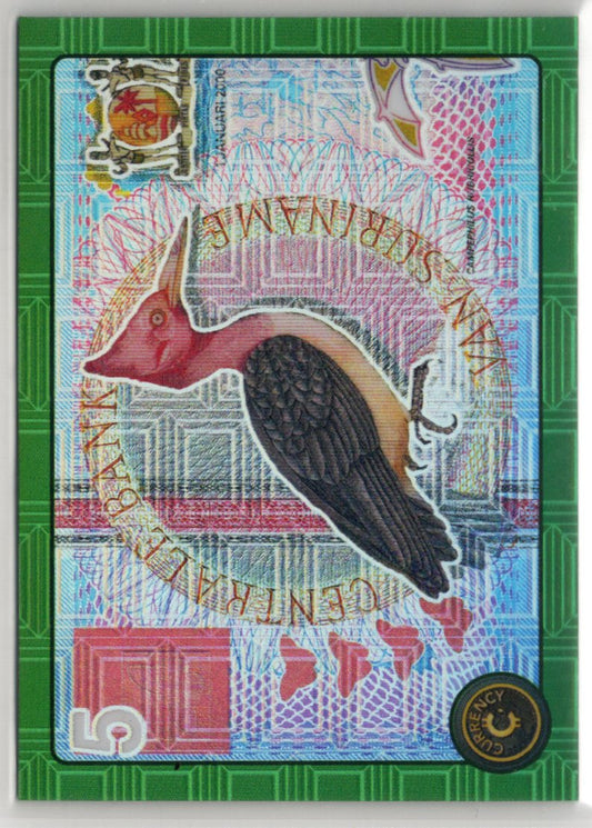 Cardsmiths Series 4 – Suriname 5 Gulden #44 – Emerald 82/99