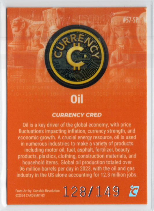 Cardsmiths Series 4 – Oil #57-SP – Beryl 128/149