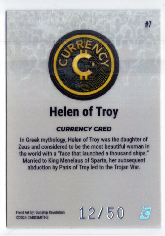 Cardsmiths Series 4 – Helen of Troy #7 – Silver 12/50