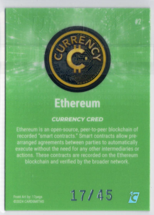 Cardsmiths Series 4 – Ethereum #2 – Jade 17/45