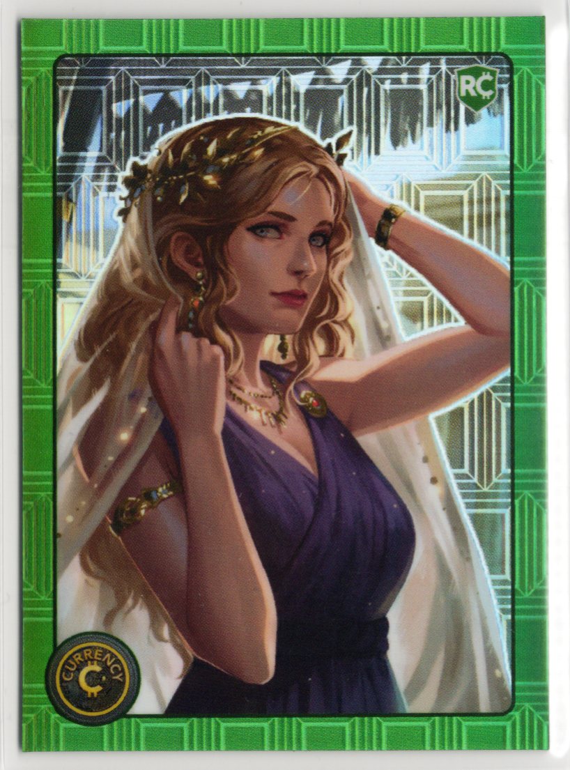 Cardsmiths Series 4 – Helen of Troy #7 – Emerald 49/99