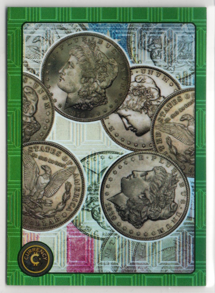Cardsmiths Series 4 – Morgan Dollar #64 – Emerald 52/99