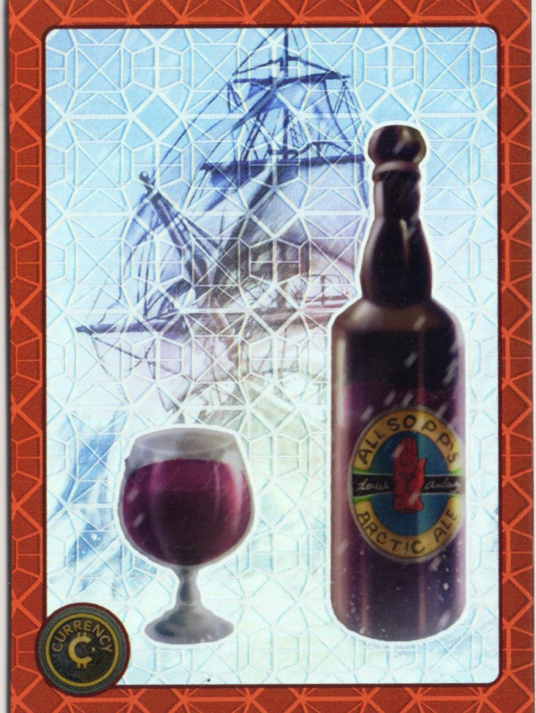 Cardsmiths Series 4 – Allsopp’s Arctic Ale #67 – Garnet 34/75