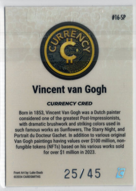Cardsmiths Series 4 – Vincent van Gogh #16-SP – Opal 25/45