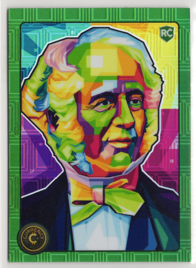 Cardsmiths Series 4 – Cornelius Vanderbilt #60 – Emerald 27/99