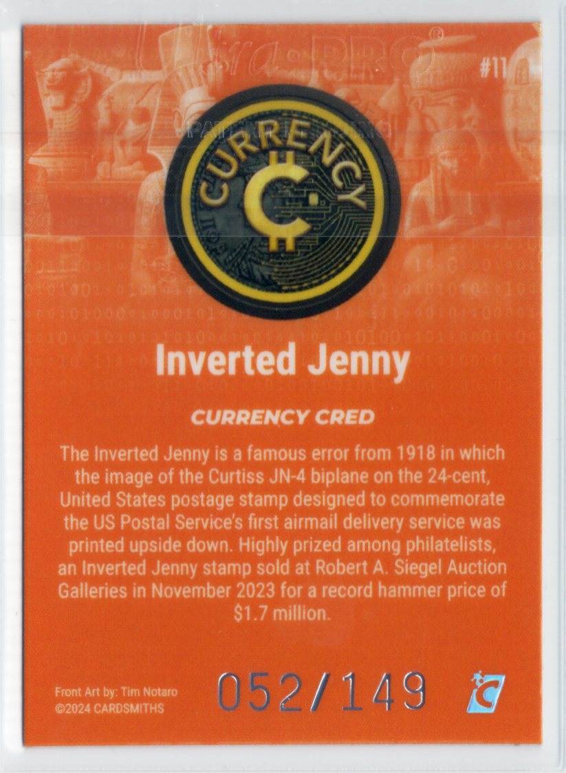 Cardsmiths Series 4 – Inverted Jenny #11 – Beryl 052/149