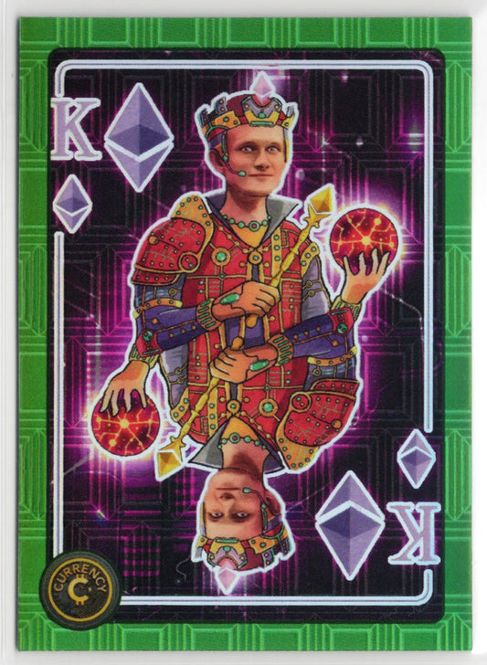 Cardsmiths Series 4 - Ethereum King #32 - Emerald 91/99