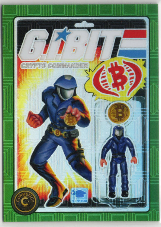Cardsmiths Series 4 - Bitcoin #21 - GI BIT - Emerald 89/99