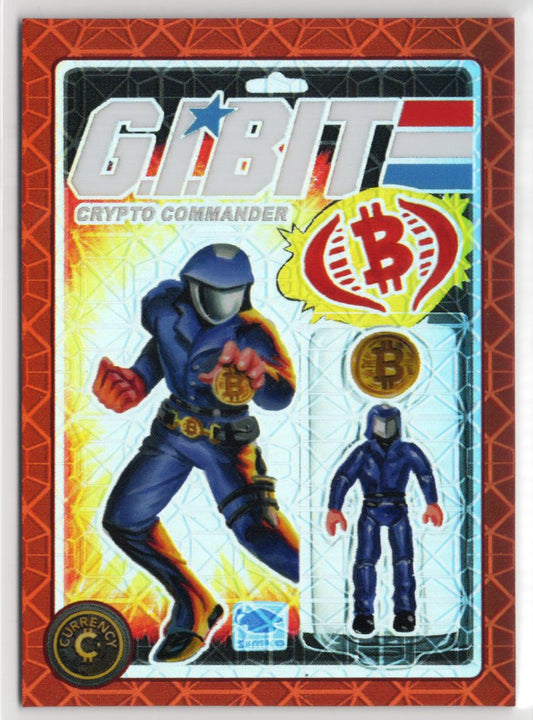 Cardsmiths Series 4 - Bitcoin #21 - GI BIT - Garnet 17/75