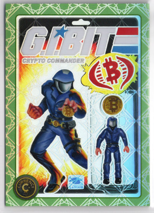 Cardsmiths Series 4 - Bitcoin #21 - GI BIT - Jade 42/45