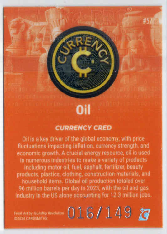 Cardsmiths Series 4 – Oil #57 – Beryl 016/149