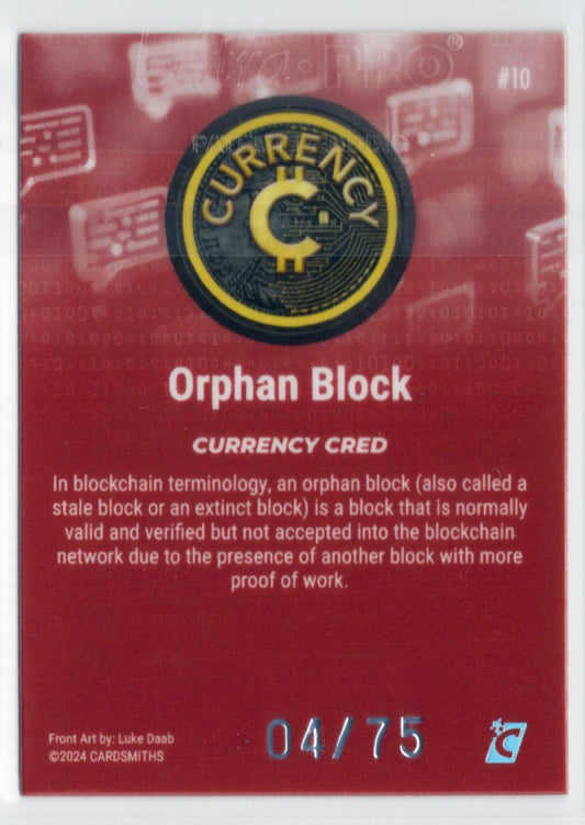 Cardsmiths Series 4 – Orphan Block #10 – Garnet 04/75