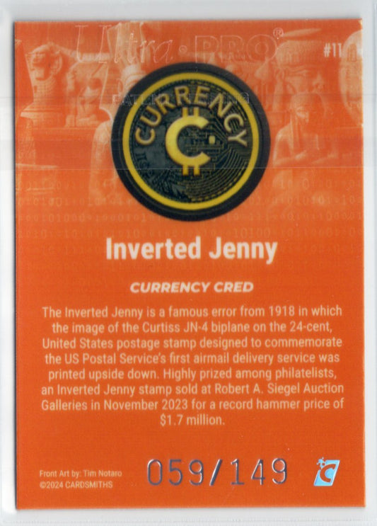 Cardsmiths Series 4 – Inverted Jenny #11 – Beryl 059/149