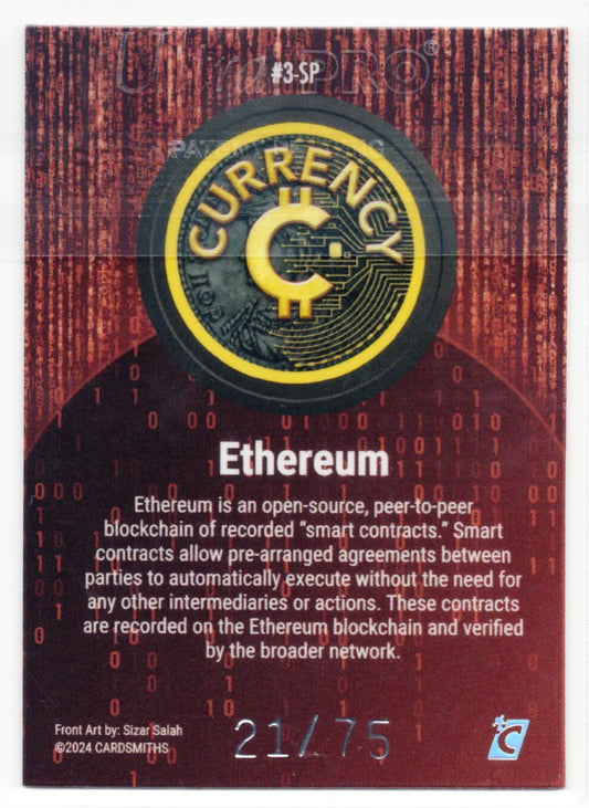 Cardsmiths Series 3 - Ethereum #3-SP - Garnet 21/75
