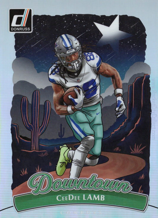 2025 Panini Donruss – CeeDee Lamb Downtown – Oversized Jumbo Edition