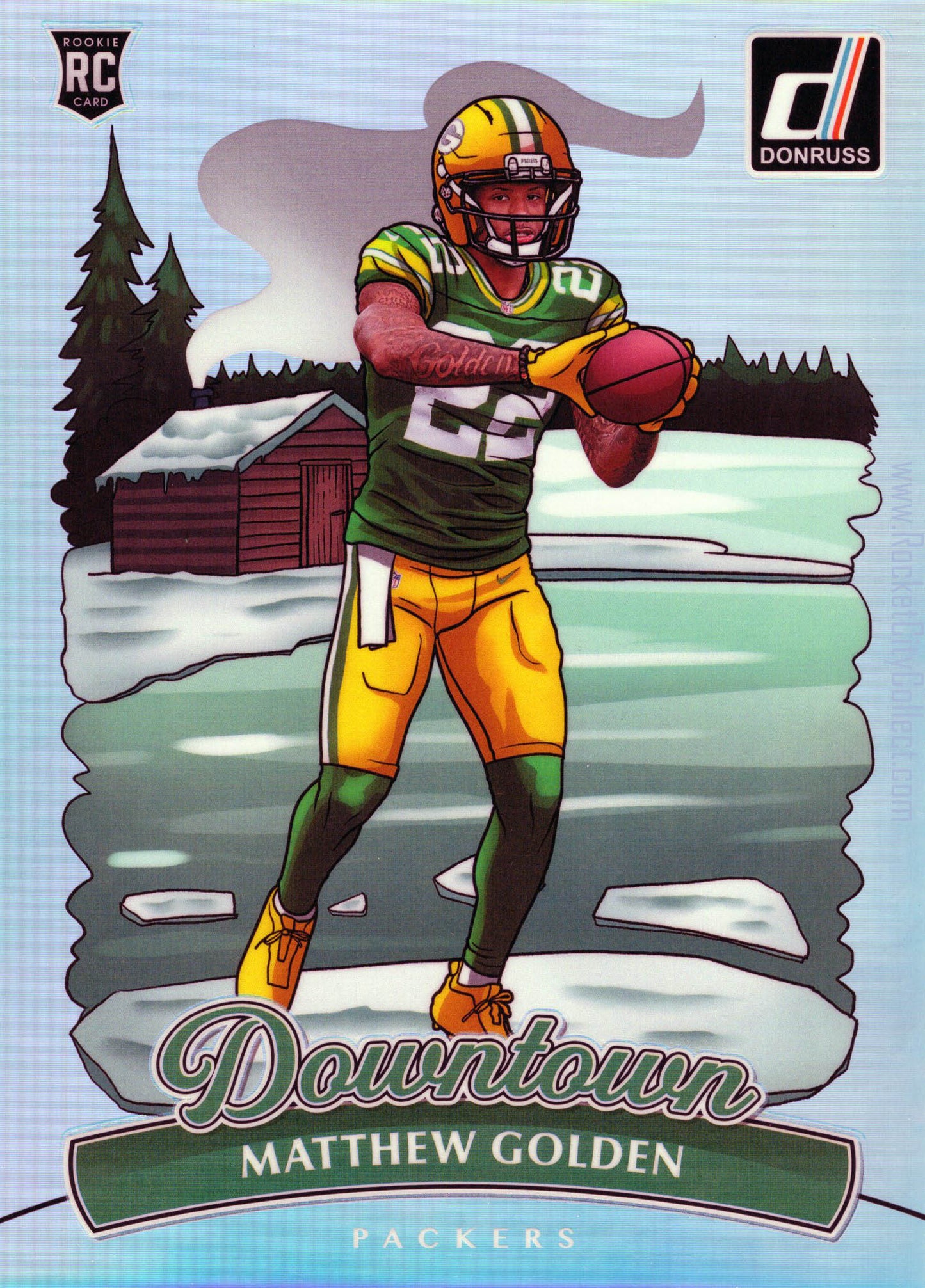 2025 Panini Donruss – Matthew Golden Downtown (Rookie Card) – Oversized Jumbo Edition