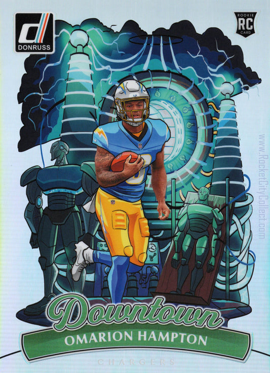2025 Panini Donruss – Omarion Hampton Downtown (Rookie Card) – Oversized Jumbo Edition