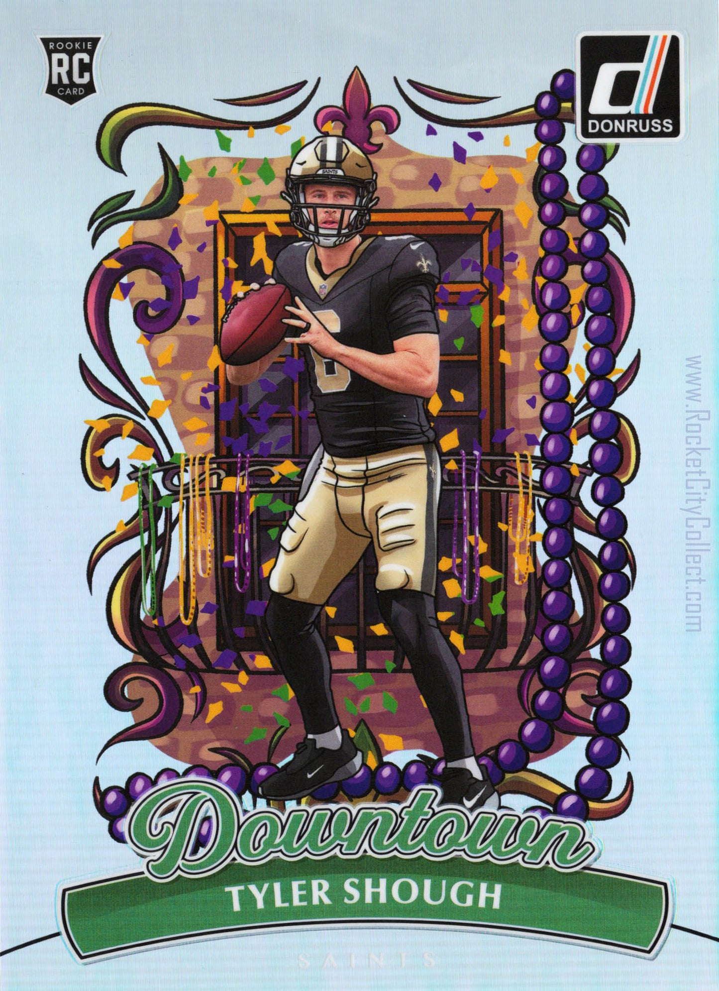 2025 Panini Donruss – Tyler Shough Downtown (Rookie Card) – Oversized Jumbo Edition