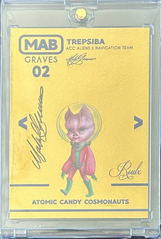 Mab Graves - Atomic Candy Cosmonauts #2 Trepsiba (Moon Gold Parallel, Artist Signed 05/10)