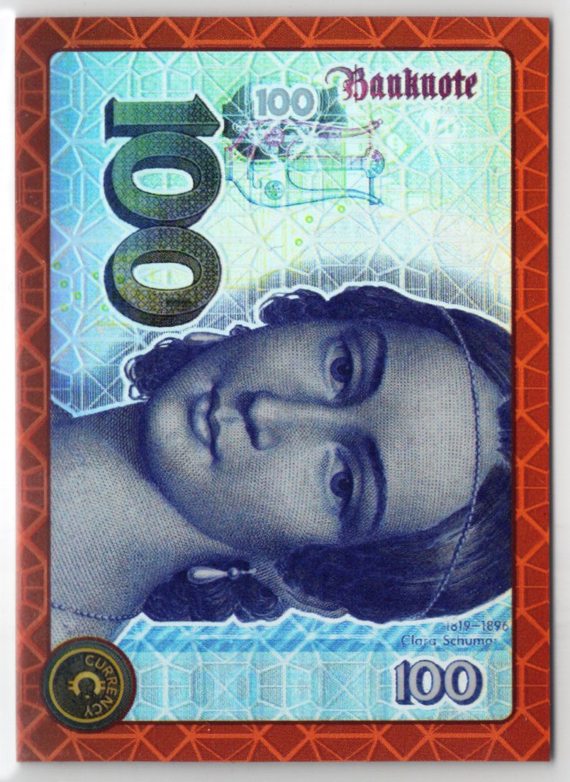 Cardsmiths Series 4 – German 100 Deutsche Mark #36 – Garnet 39/75