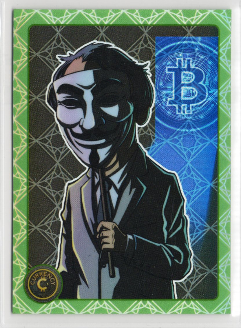 Cardsmiths Series 4 – Satoshi Nakamoto #45 – Jade 04/45