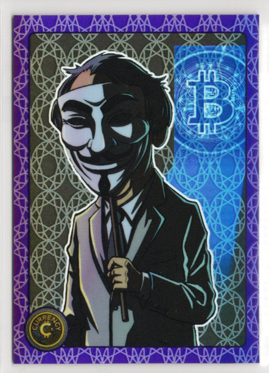 Cardsmiths Series 4 – Satoshi Nakamoto #45 – Amethyst 15/49
