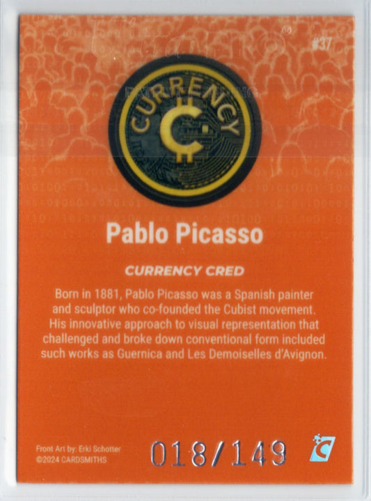 Cardsmiths Series 4 – Pablo Picasso #37 – Beryl 018/149