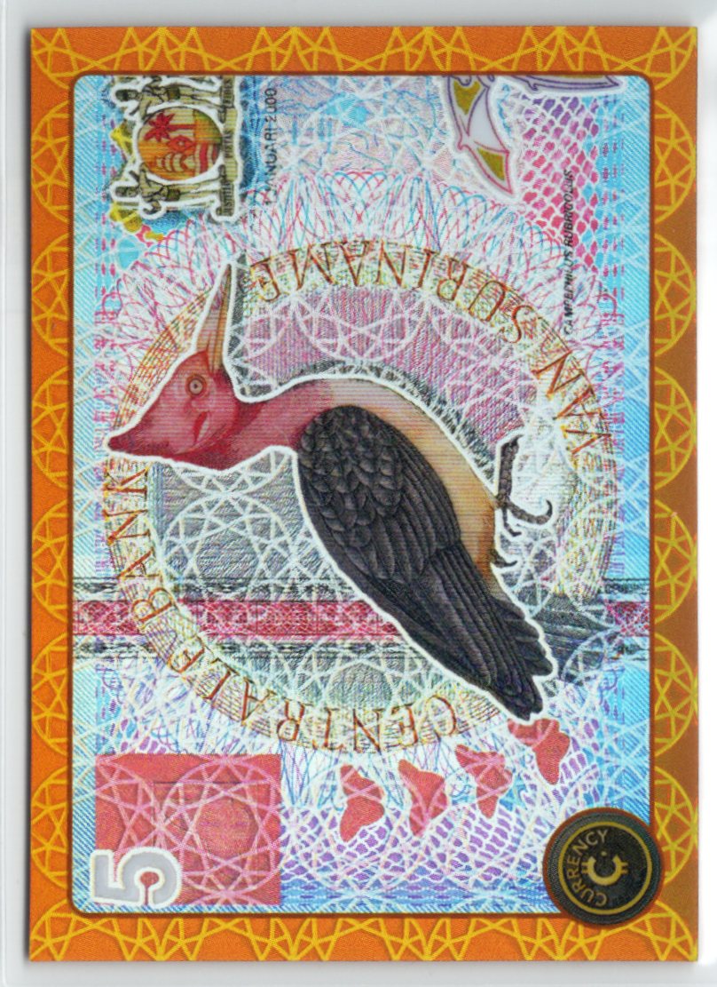 Cardsmiths Series 4 – Suriname 5 Gulden #44 – Beryl 056/149