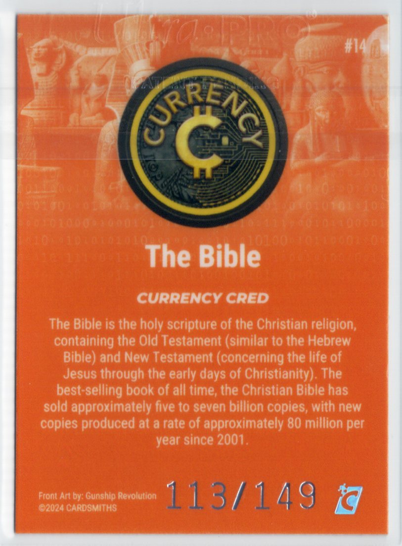 Cardsmiths Series 4 – The Bible #140 – Beryl 113/149