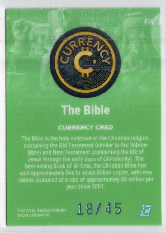 Cardsmiths Series 4 – The Bible #14 – Jade 18/45