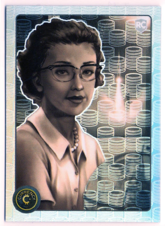 Cardsmiths Series 4 – Katherine Johnson #34 – Silver 03/50