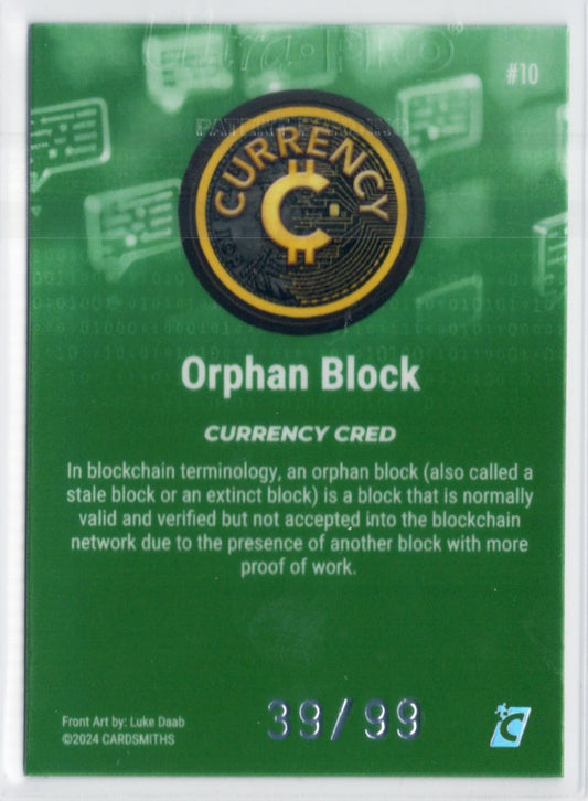 Cardsmiths Series 4 – Orphan Block #10 – Emerald 39/99
