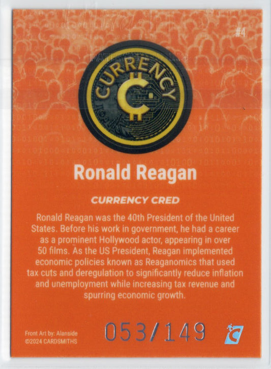 Cardsmiths Series 4 – Ronald Reagan #4 – Beryl 053/149