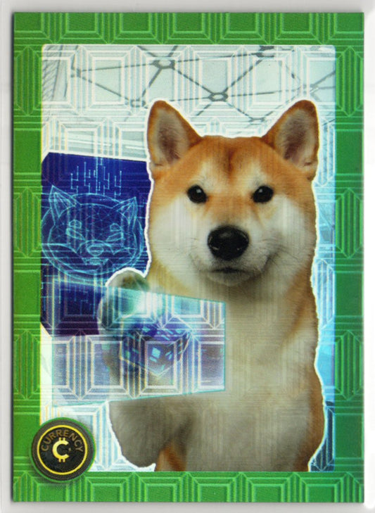 Cardsmiths Series 2 – Shiba Inu #29 – Emerald 76/99