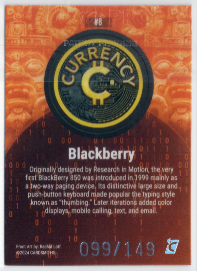 Cardsmiths Series 3 – Blackberry #8 – Beryl 099/149