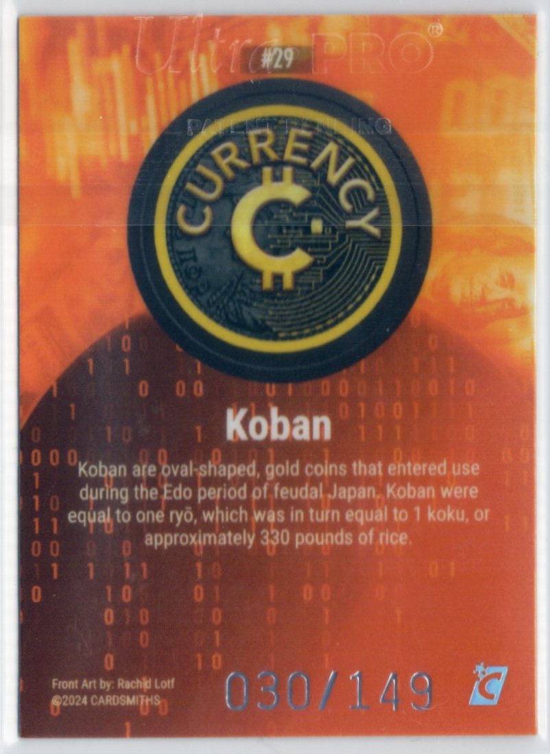 Cardsmiths Series 3 – Koban #29 – Beryl 030/149