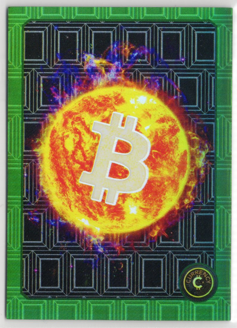 Cardsmiths Series 3 – Bitcoin #14 – Emerald 42/99