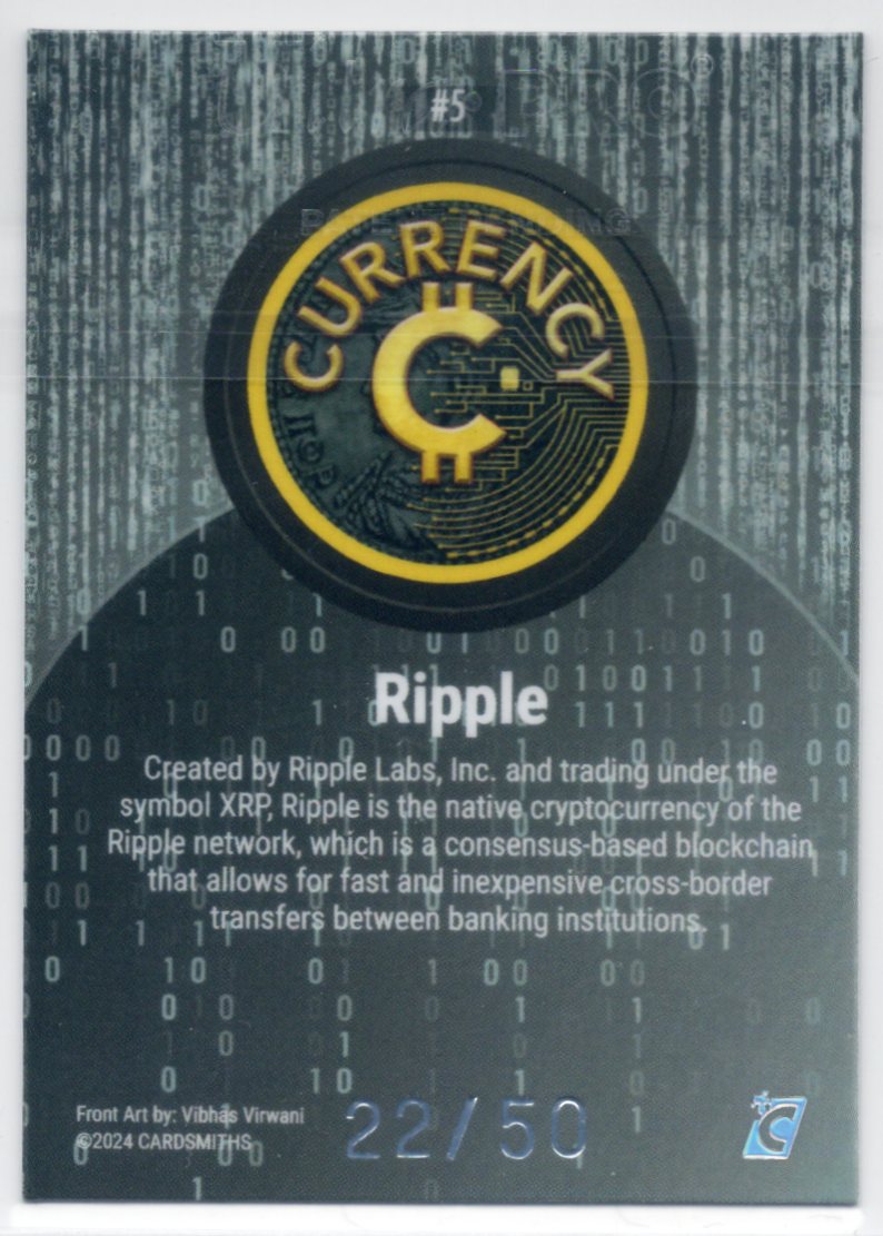 Cardsmiths Series 3 – Ripple #5 – Silver 22/50