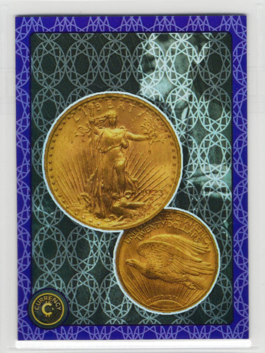 Cardsmiths Series 4 – Saint-Gaudens $20 Double Eagle #15 – Amethyst 36/49