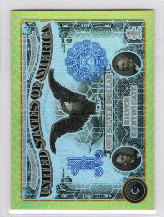 Cardsmiths Series 4 – 1899 $1 Silver Certificate “Black Eagle” #59 – Citrine 14/40