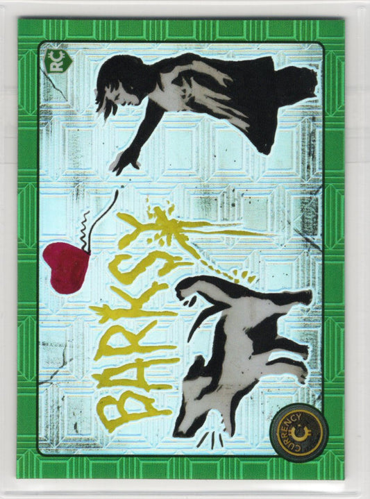 Cardsmiths Series 4 – Banksy #43 – Emerald 09/99