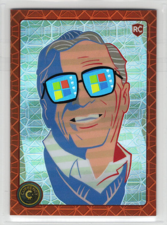 Cardsmiths Series 4 – Bill Gates #62 – Garnet 11/75