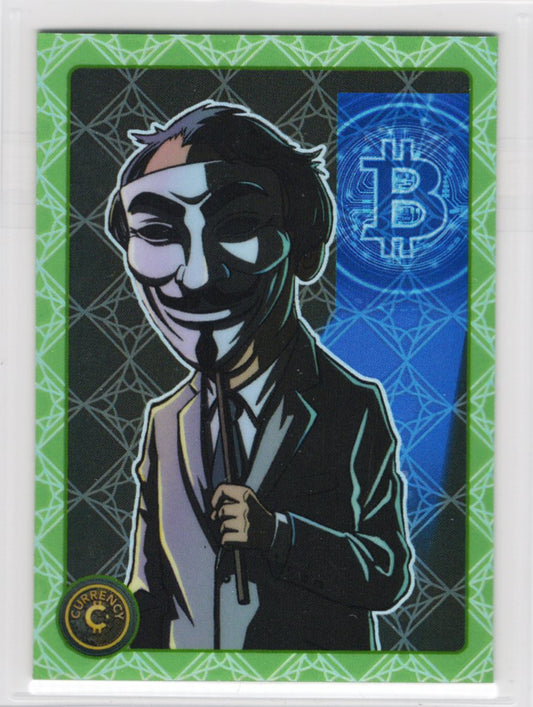 Cardsmiths Series 4 – Satoshi Nakamoto #45 – Jade 04/45