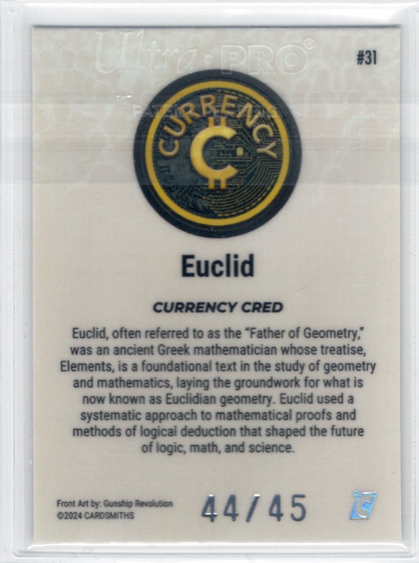 Cardsmiths Series 4 – Euclid #31 – Opal 44/45