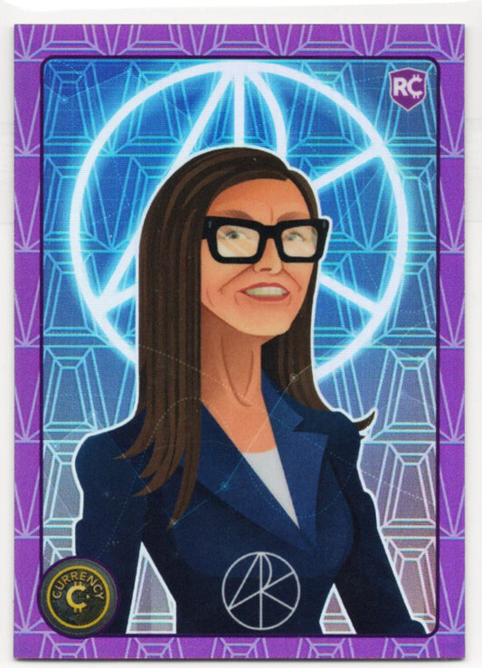 Cardsmiths Series 5 – Cathie Wood #7 – Tanzanite 129/299