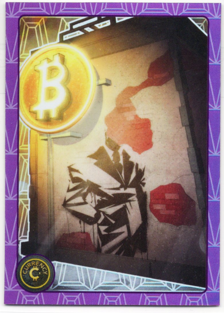 Cardsmiths Series 5 – Satoshi Nakamoto #34 – Tanzanite 187/299