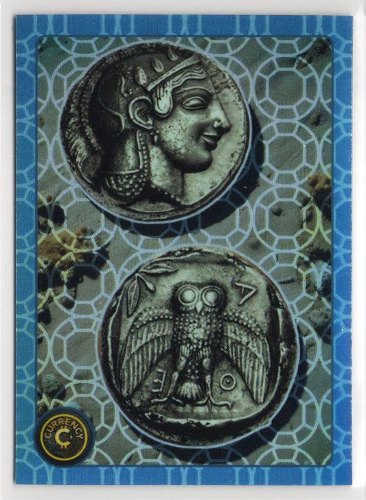 2025 Cardsmiths Series 5 – Athenian Dekadrachm #36 – Blue Topaz Gemstone 014/199